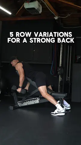 Whether you’re trying to grow your back muscles, increase your strength, or simply just improve your posture, it is important that you’re including multiple rowing variations into your training routine. Here are a few of my favorites i like to include. A lot of us sit all day with rounded shoulders and poor posture, strengthening your back muscles is crucial for alleviating that slouch! #row #pull #back #backmuscles #posture #exercise #health #wellness #fyp #longevity #strengthtraining #strength #posturecorrection 