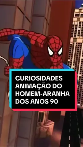 A animação do Homem-Aranha dos anos 90 sofreu bastante no seu processo criativo #homemaranha #spiderman #marvel #marvelbrasil 