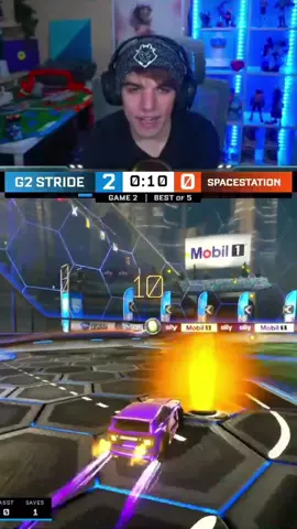 GOLAZO DE DANIEL de G2 en la RLCS 🔥 #rocketleague #parati #rlcs #rocketleagueclip #rocketleaguegoals #viral #videojuegos #dualview 