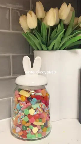 the jars tho 🐰💐🥚 #candysalad #eastercandysalad #eastercandy #candyjar #targetfinds 