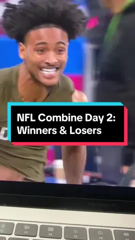 Winners and Losers from Day 2 of the NFL Combine #nfl #football #nflcombine #nfldraft #nflfootball #fyp 