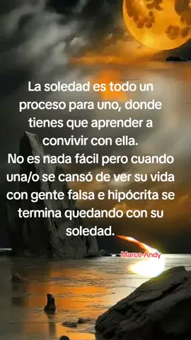 La soledad #tristeza 
