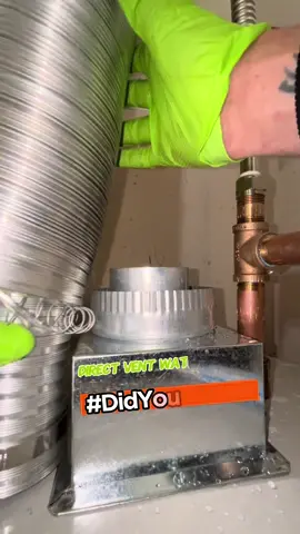 Direct Vent Water Heater Install #plumbing #plumber #plumbinglife #plumberlife #plumbersoftiktok #waterheater #waterheaters #waterheaterreplacement #waterheatertok #directvent #plumbingrepair #plumbingtok #DIY #fyp #foryou #serviceplumber #theconservativeplumber 