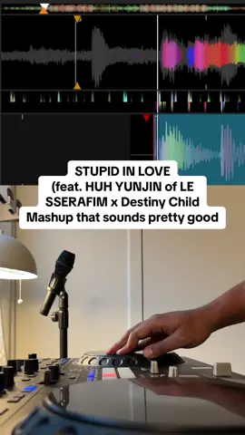 STUPID IN LOVE (feat. HUH YUNJIN of LE SSERAFIM x Destiny Child Mashup that sounds pretty good. #dj #mashup #stupidinlove 