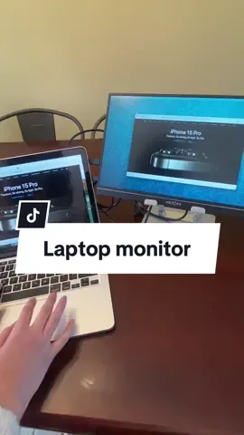 This laptop monitor is AMAZING! #tiktokshop #fyp 