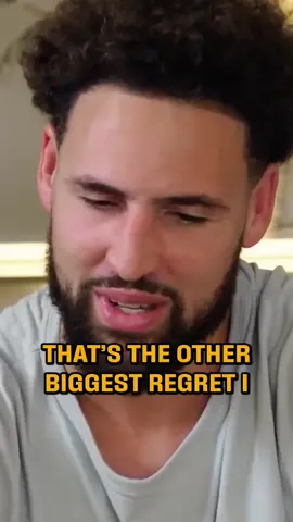 #klaythompson shares the biggest regret of his career
