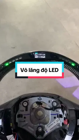Vô lăng cacbon tích hợp LED #doxe #g5autodetailing #xuhuong 