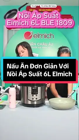 Nấu ăn đơn giản với Nồi Áp Suất Elmich 6L #elmich #xuhuong #elmichreview #giadungthongminh #noiapsuatdanang 