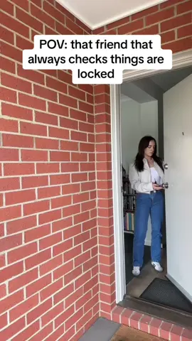 Always second guessing if i’ve locked things 😂 #relatable #pov #viral #funny #fyp 