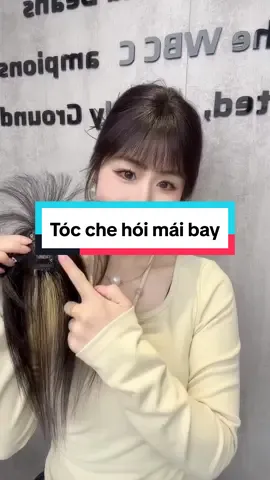 Tóc che hói mái bay #tocchehoi #tocgiare #tocgianu #xuhuong #tocgiachehoi 