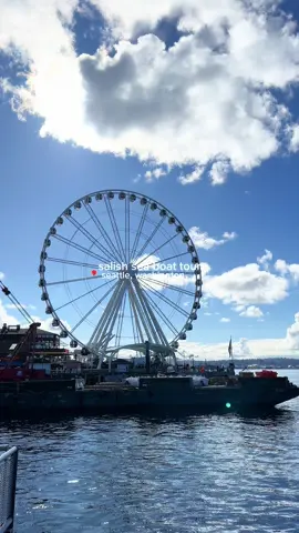 only thing that couldve made it better was if it was warmer 🎡  #fyp #ferriswheel #seattle #seattletiktok #seattleferriswheel #seattlewa #seattlewashington #couplegoals #seattletok #washington 