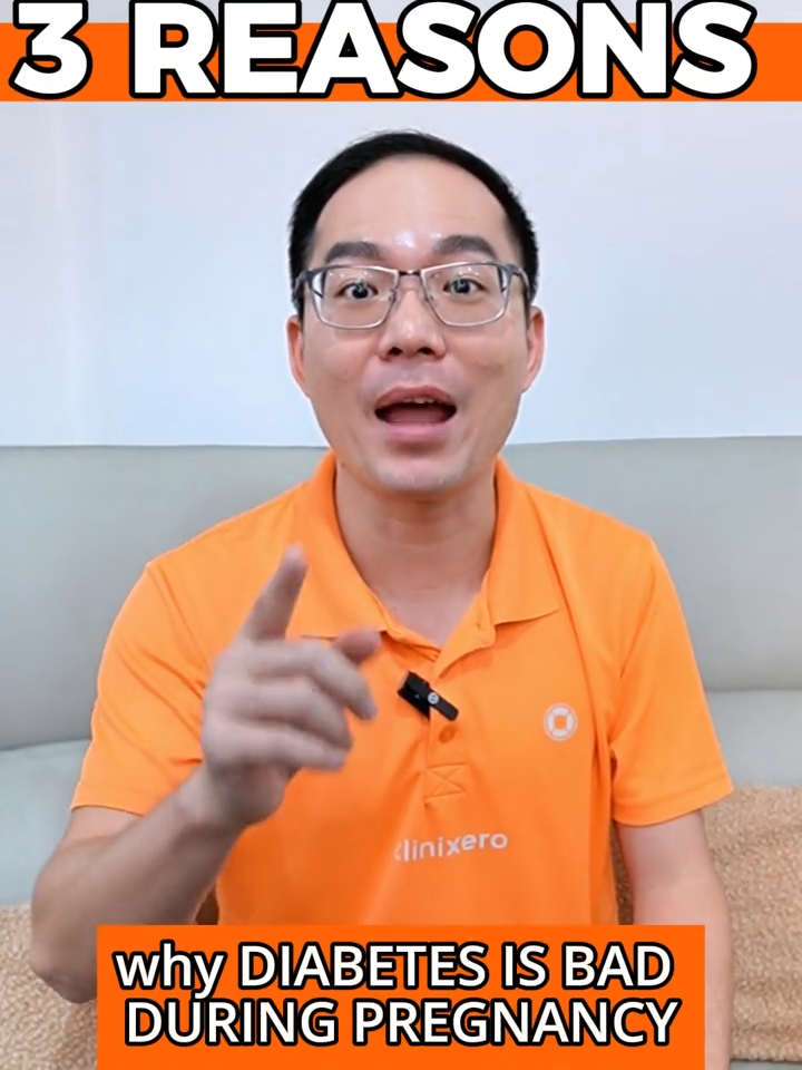 Hello, I'm Dr. Andrew, your dedicated reversal diabetes doctor at Clinixero. Today, I want to highlight why diabetes can pose significant challenges during pregnancy. 1- Large Babies: In diabetic mothers, excess sugar in the blood can be transferred to the baby, leading to increased fat accumulation. This often results in larger babies, complicating the delivery process. 2- Increased Risk for the Baby: Babies born to diabetic mothers face a heightened risk of developing diabetes themselves, along with potential complications like stroke, heart disease, kidney issues, and even amputation in severe cases. 3- Elevated Risk for the Mother: Post-delivery, the mother's risk of diabetes increases by at least 50%. For those already dealing with high blood sugar pre-pregnancy, it's essential to prioritize reversing diabetes before planning for pregnancy. At Clinixero, we're committed to supporting you on your journey to a healthier pregnancy and beyond. Let's work together to reverse diabetes, because you deserve the best possible outcome for you and your baby. #diabetesclinic  #diabetesclinicpj  #clinixerointernational  #buahpinggang  #diabetescheck  #kidneys  #kencingmanis #kencingmanisturun #kencingmanisdarahtinggi #kencingmanisibumengandung #kencingmanismasahamil #reversediabetes  #reversediabetestype2  #diabestesawareness  #healthtips #doctortalk  #clinixero  #clinixerointernational  #diabetes  #diabetestipo2  #diabetesinfo  #drandrew  #drandrewchiew  #type2diabetesreversed #diabetestips  #diabetesclinic  #kencingmanis  #kencingmanisdarahtinggi  #diabetesreversalprogram #kidney