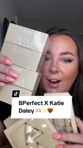 @BPerfect Cosmetics X Katie Daley Perfect Powder Range 🫶🏼🫶🏼🫶🏼 #GlowUp #tiktokmademebuyit #makeuphaul #productreview #fyp #goviral #newproduct #tiktokmademedoit #TikTokBeauty #bperfectcosmetics #bperfectcosmeticsxkatiedaley #katiedaley #bperfectxekinsu #bperfectfoundation #loosepowder #powderpuff 