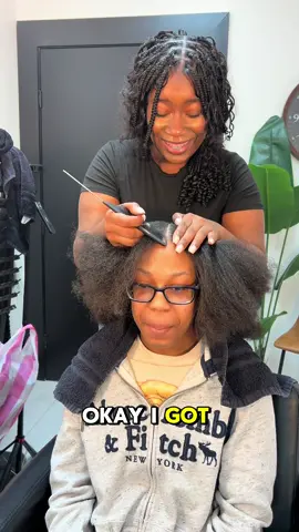 she was such a sweetheart 🩷 #houstonbraider #houstonstitchbraids 