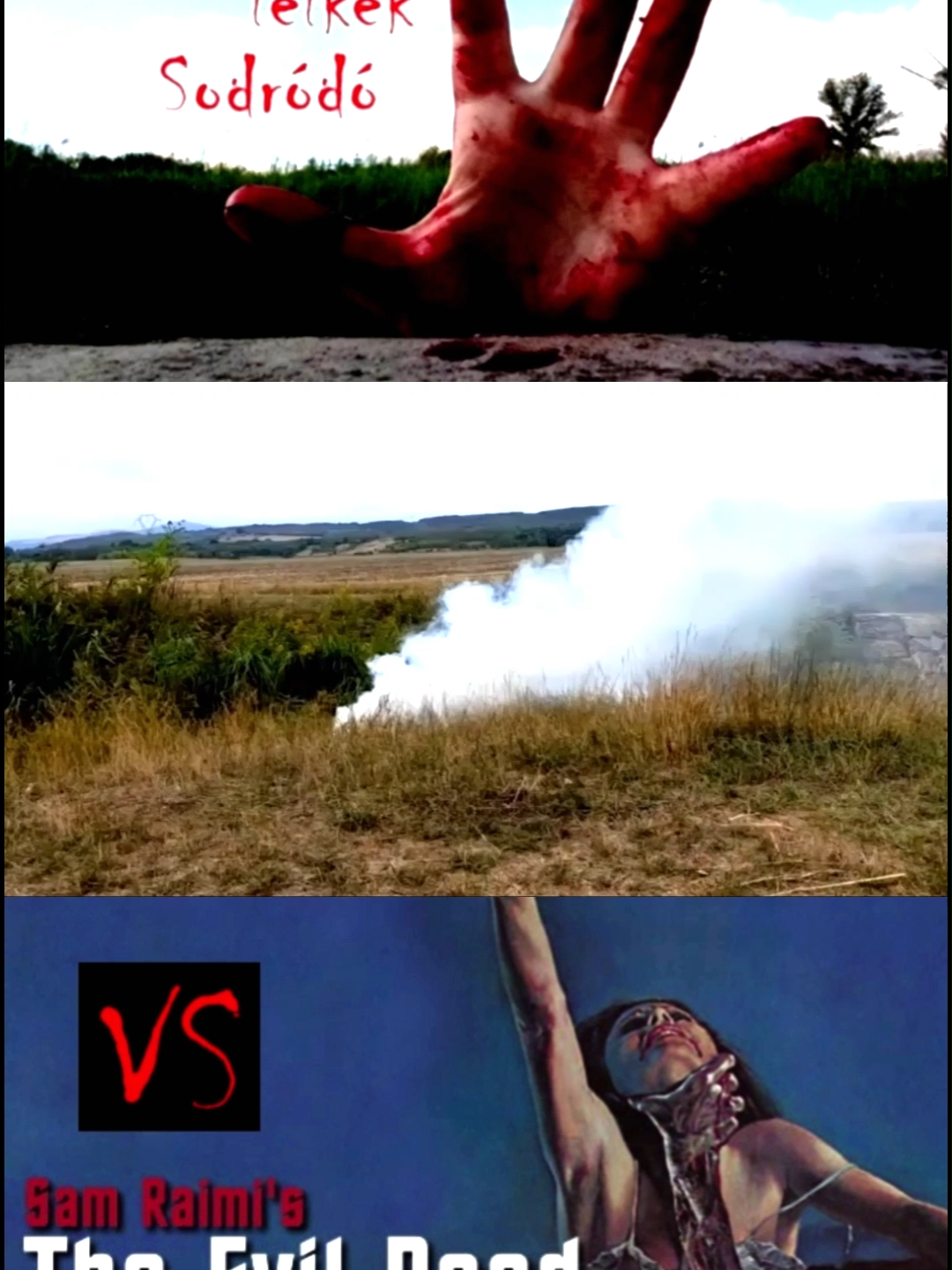 GONOSZ halott vs Sodródó LELKEK! Újravágott előzetes! A GONOSZ HALOTT című amerikai horrorklasszikus, Sam Raimi ikonikus filmje a mai napig inspirálja a rajongókat, többek között engem is. Saját, készülőfélben lévő, Sodródó lelkek című filmem és a Gonosz halott képsorait összevonva egy fejhajtásszerű előzetest hozzak össze, eddig még nem látott jelenetekkel fűszerezve. Ez lett belőle, remélem sokaknak tetszeni fog!  A Sodródó lelkek több mint valószínű, hogy nem egyetlen filmként, hanem mint egy sorozat (igazodva a trendhez), több kisebb epizódként fog majd felkerülni a BERONIS fb. oldalára... reméljük hamarosan! :) #beronis #film #filmajánló #sorozat #horror #politika #magyarország #magyar #akkugyár #rejtély #rejtélyes #gonoszhalott #evildead #samraimi #brucecampbell #zonbi #paranormal #paranormálisjelenség #paranormális #természet #rajongó #rajongóifilm #rajongás #imádat #horrorimádat #vicc #poén #poénvideó #poénkodás #nevess #ezkomoly #szórakozás #meló #melóstipp #melóslét #melós