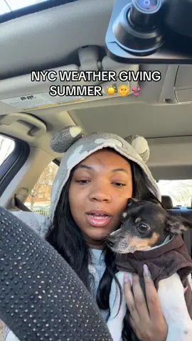 NYC TODAY IS GIVING SKIN OUT #nycweather #nyc #globalwarming 