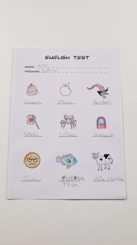 Creative but wrong answers on this English test! 😅🤣
