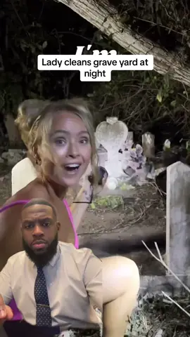 Would yall coran random graves at night? #cemetery #graveyard #wps #greenscreen #greenscreenvideo 