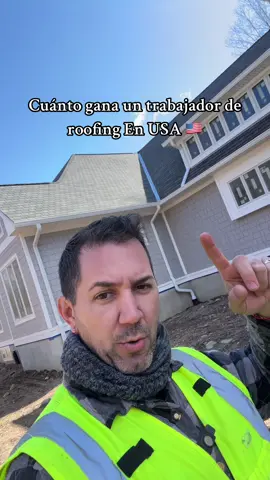 Cuanto gana un trabajador de roofing en USA . 🇺🇸 #roofing #roofer #techo #usa #pay #pago 