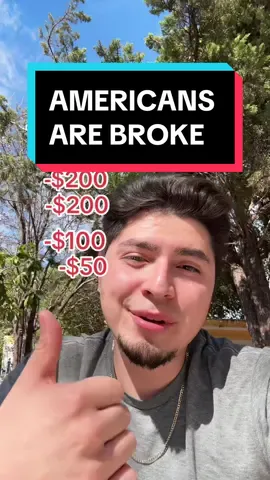 Americans are broke and they dont even realize it #money #debt #debtfree #finance #usa #mexico #mexico🇲🇽 #mexicantiktok 