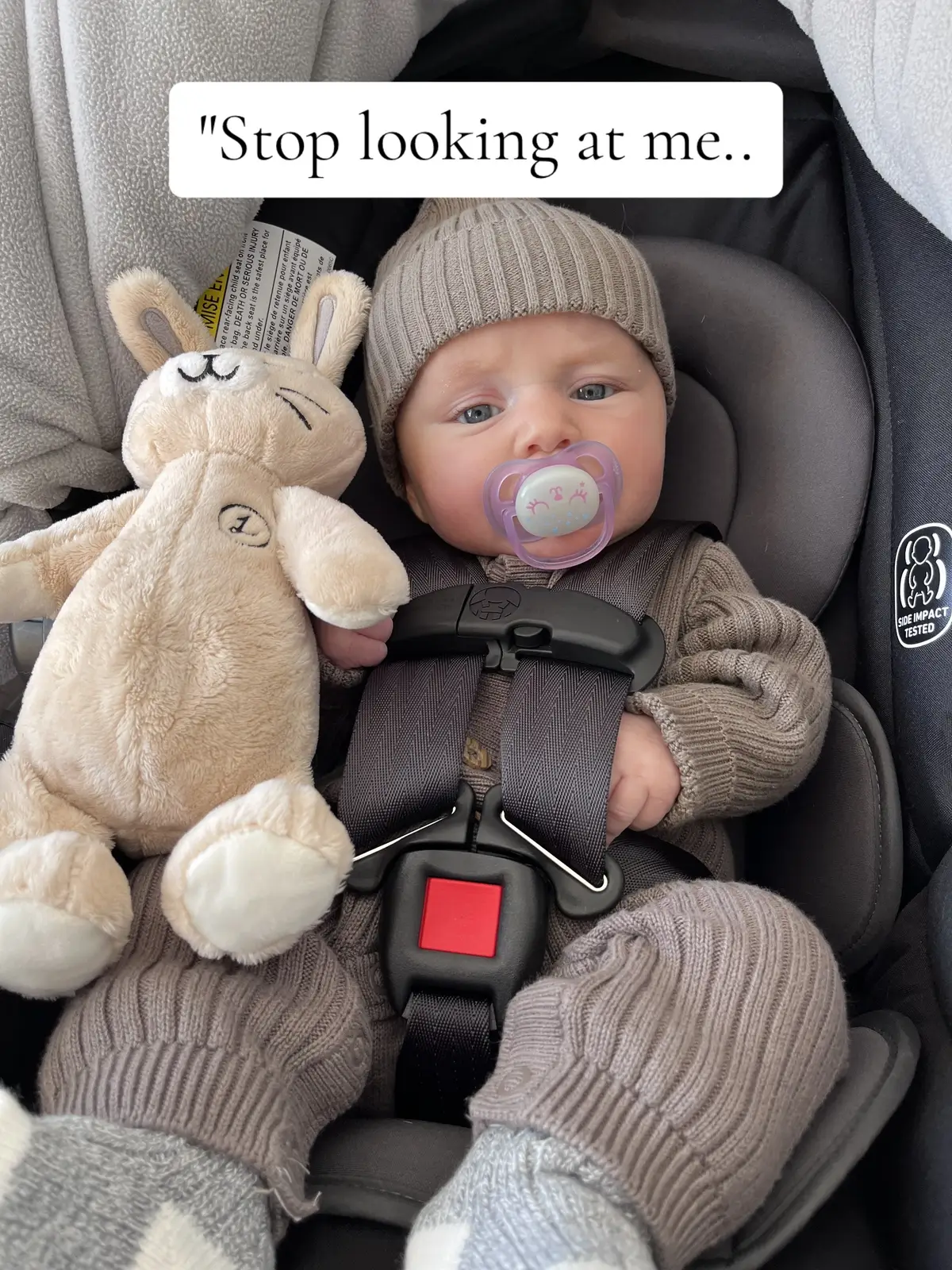 Déjà de l'attitude à 2 mois.. #baby #tiktok #trending #cute #MomsofTikTok 