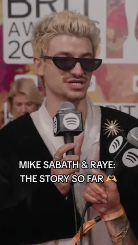 6 years in the making and SO much more to come 🫶#MikeSabath #RAYE #GKBarry #BRITs #RedCarpet #fyp 