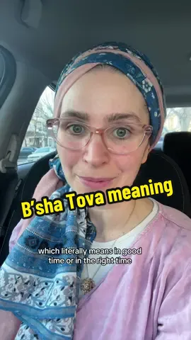 Replying to @barbarasuesanantonio What does the phrase B’sha Tova mean? #superstition #pregnancy #congratulations #mazaltov 