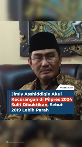 Ketua Mahkamah Konstitusi (MK) periode 2003-2008, Jimly Asshiddiqie mengatakan, untuk membuktikan kecurangan terstruktur, sistematis, dan masif (TSM) dalam pemilihan presiden (Pilpres) itu perkara sulit. Narator: Wiyudha Betha Dinaragis Video Editor: Dimas Bagasgara Produser: Naufal Noorosa Ragadini #JimlyAsshiddiqe #Pilpres #TikTokBerita 