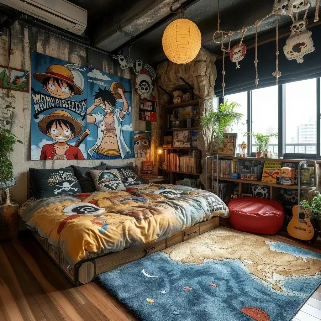 #onepiece #mugiwara #decoration #roomdecor #design #luffy #zoro #arttok 