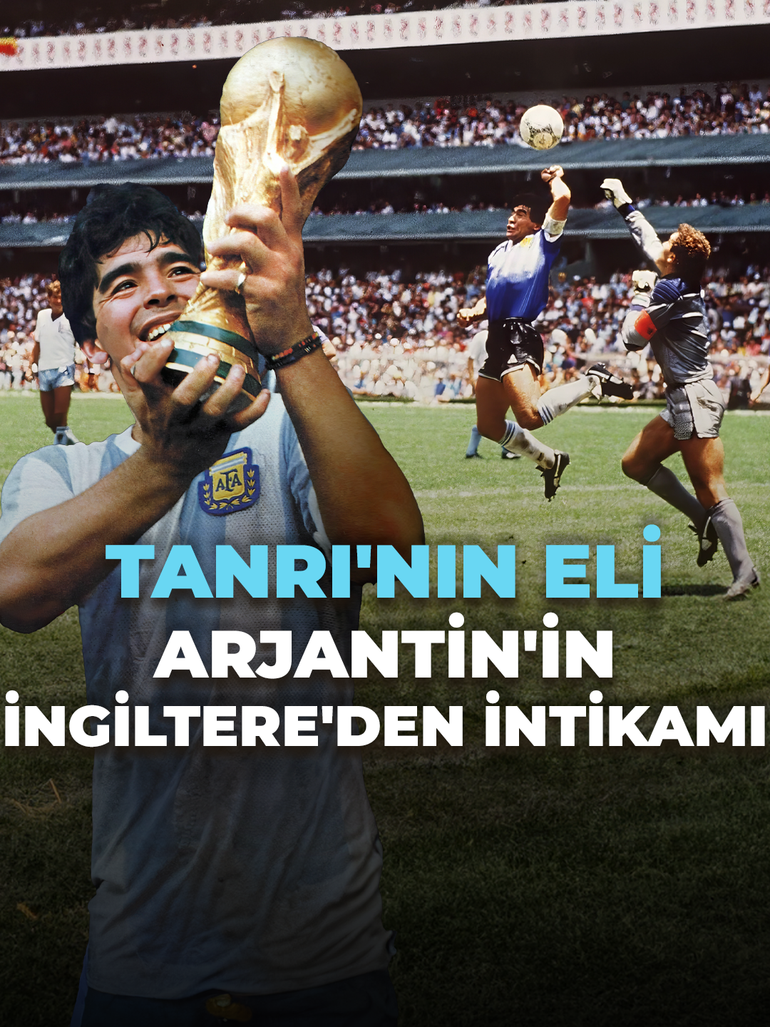 🇦🇷 Maradona'nın ''Tanrı'nın eli'' ile aldığı intikam. #gdhspor #maradona #arjantin #tanrınıneli