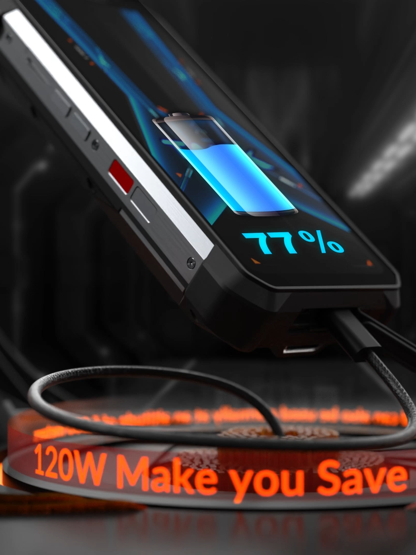 Instant Power-Up! #TANK3PRO 's 120W Supercharge Makes Charging Effortless and Quick! #8849tank3pro  #8849tank2  #8849tank3  #8849tankmini  #projector  #projectorphones  #campingtrip  #newphone  #smartphone#campinglights  #waterproof  #ruggedphone  #tiktoktech  #foryou  #interesting #120Wcharger