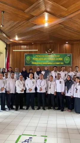 Pengawasan Daerah dan Assesmen Mutu Peradilan Unggul (AMPUH) Oleh Pengadilan Tinggi Jambi pada Pengadilan Negeri Bangko. Bangko, 04 Maret 2024