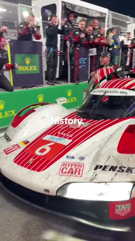 Writing another page in the endurance racing history books. #wec #Motorsport #porsche #racing #porsche963 #lemans #fiawec #lmdh 🎥 Porsche Penske Motorsport
