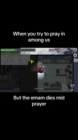 You cant do that mid prayer😭#AmongUs #gaming #prayer #meme #funny 