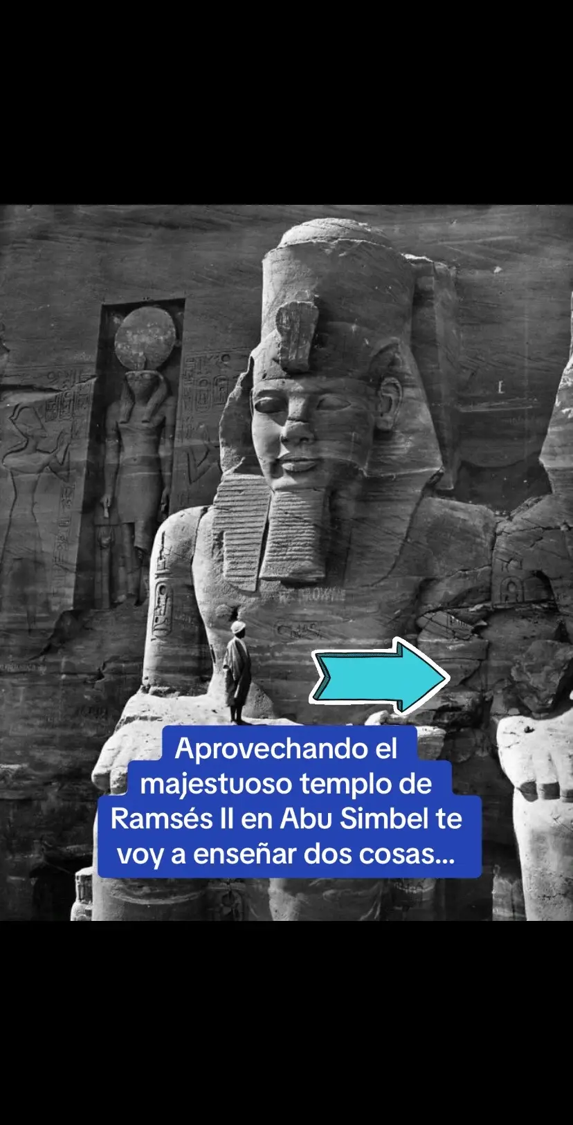 Aprovechando el majestuoso templo de Ramsés II en Abu Simbel te voy a enseñar dos cosas… #AprendeEnTikTok #historia #curiosidades #SabiasQue #egipto #ramses