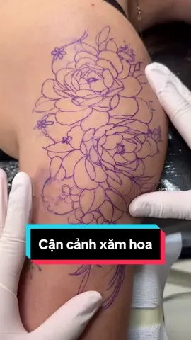 Cận cảnh xăm hoa #mini #minitattoo #minidep #hinhxammini #xammini 