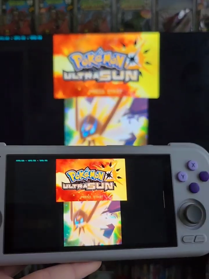 Pokémon Ultra Sun (3DS) Running On The Retroid Pocket 4 Pro #gaming  #videogames  #pokemon #retroid #retroidpocket4pro #retroidpocket4 #retrogaming #retrogames