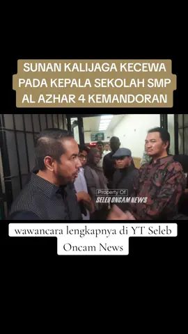 Sunan Kalijaga ngamuk di Pengadilan Negeri Jaksel, kecewa pada Kepala Sekolah SMP Al -Azhar 4 Kemandoran terkait kehadirannya diduga mendampingi Terdakwa #sunankalijaga #sunankalijagash #sunankalijagapengacara #seleboncamnews #hotnews 