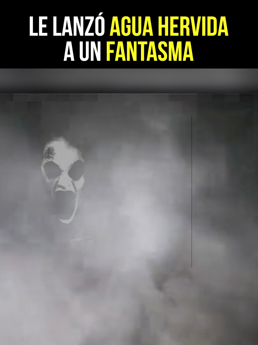 El espíritu gritó de dolor antes de partir #ghost #fantasma #terror #shorts #scary