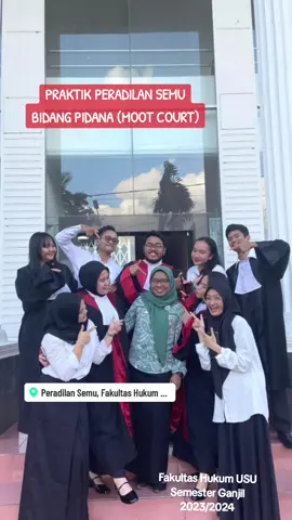 Praktik Peradilan Semu Pidana, Semester Ganjil 2023/2024 FH USU  #Mootcourt#fakultashukumusu 