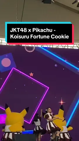 JKT48 x Pikachu -  Koisuru Fortune Cookie | Pikachu Indonesia Journey #pikachuindonesiajourney #jkt48 #greshanfamily #jkt48gracia #jkt48shani #jkt48zee #jkt48christy 
