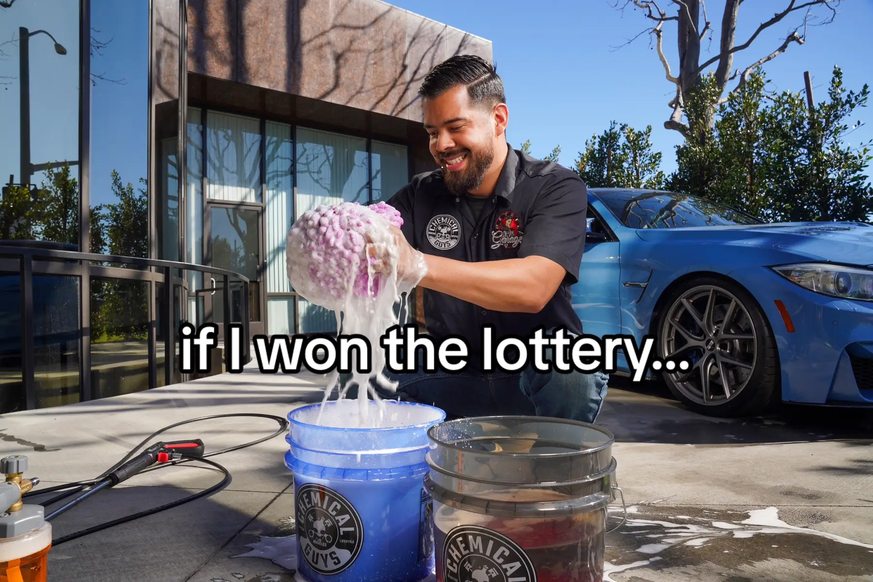 Who else agrees? 🤔 #lottery #lotterywinner #luckygirlsyndrome #arsenalkits #detailingdream #cardetailing 