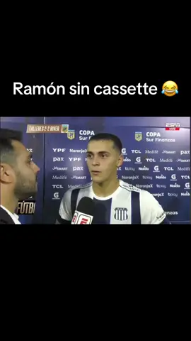 🎤 “Entramos medios bol…” 😂 Habla 10 puntos el guaraní y ya adoptó a la perfección nuestra jerga 🤣 🇵🇾 Imposible no quererlo a Ramón  #futbol1 #espn #ramonsosa #talleres #parguay 