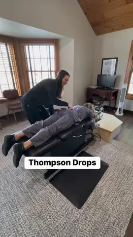 If you are experiencing Sciatica, Thompson Drops are a great technique to use to relieve your pain! #sciatica #backpain #painfree #chiropractor 