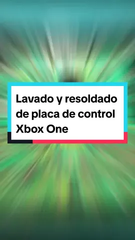 Lavado y resoldado de placa de control de Xbox One. Cambio de joysticks y capacitores. #reparaciones #xbox #xboxone #controlxboxone #morevideogames 