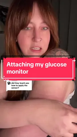 Replying to @Winter Ghostkeeper TW tiny 💉 how I inserted my Freestyle Libre 2 continuous glucose monitor. It didnt feel like anything I promise. I then covered it in second skin to protect it from me banging it around. #bloodsugar #hormones #womenshealth  #womenshormones  #glucosemonitor  #continuousglucosemonitor  #freestylelibre2  #perimenopause  