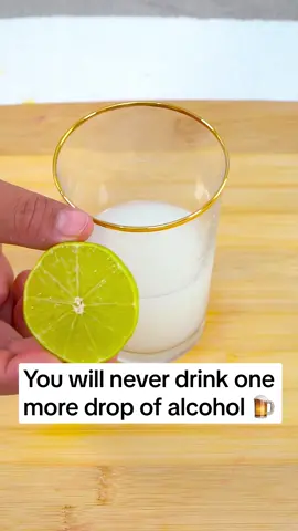 You will never drink one more drop of alcohol. #recipesoftiktok #alcohol #naturalremedy #homeremedy #fyp #viral #remedy 