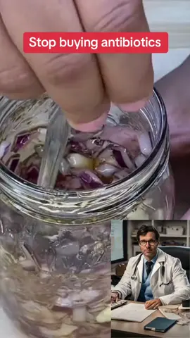 🔥Make your own antibiotic #naturalremedies #tk #foryou #naturalantibiotic #health #healthy #homeremedies #holistichealth 