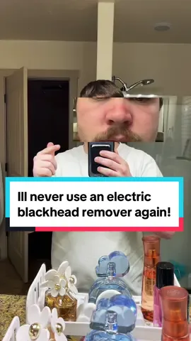 You wont catch me using electric black head removers again. Inlearned the hard way 😂 #fyp #tiktokshop #skincare 