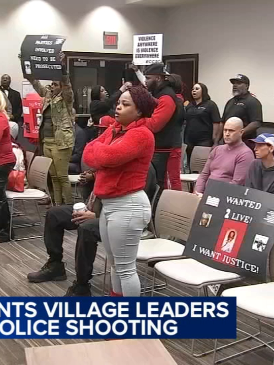 At Monday night's Carol Stream Village Board meeting, Isaac Goodlow's family members took their frustrations and demands directly to village trustees and the police chief. In addition to calling for release of the full video, the family is also asking the police department to release the names of the officers involved. #news #fyp #carolstream #isaacgoodlow